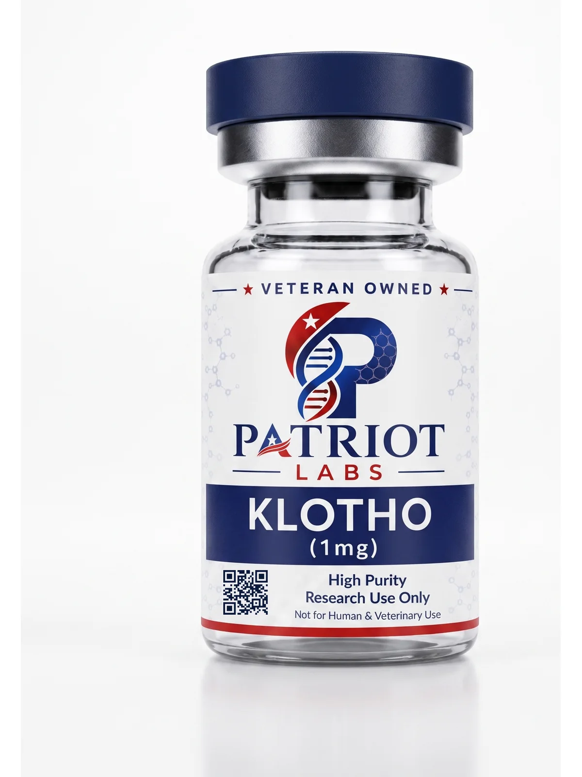 Klotho 1mg research peptide vial